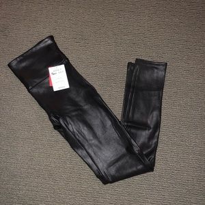 Spanx Faux Leather Leggings